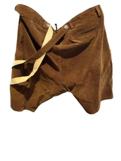 Tweedekans &ndash;  Lederhose- Maat 60 - Bruin