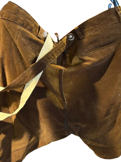 Tweedekans &ndash;  Lederhose- Maat 60 - Bruin