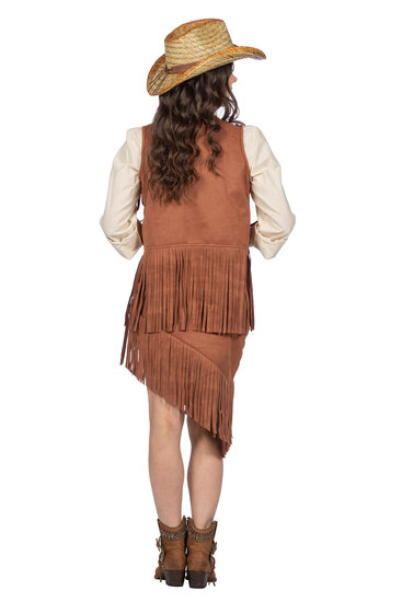 Cowgirl Kostuum - Bruin - Dames
