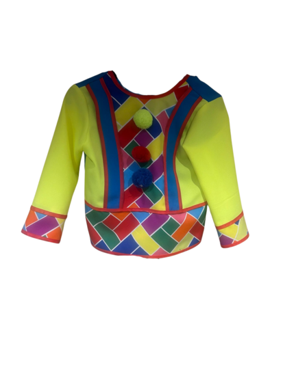 Tweedekans - Nar kostuum -  KLeurrijk - 116