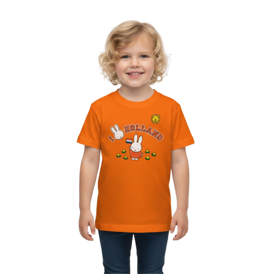 T-shirt Nijntje - Koningsdag - Love Holland - Oranje