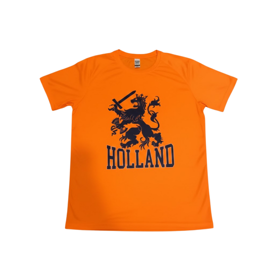 T-shirt Holland Leeuw Sportshirt - Volwassenen