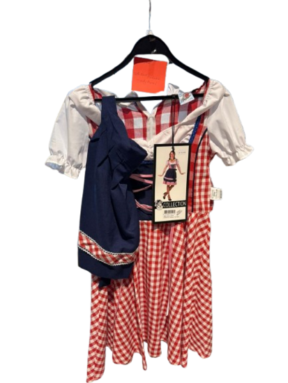 Tweedekans - Dirndl-  Rood - M