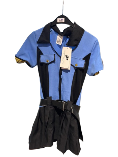 Tweedekans - Politie -  Jurk - Blauw - 36