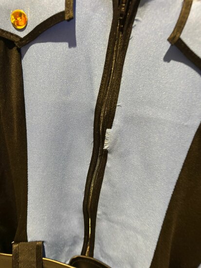 Tweedekans - Politie -  Jurk - Blauw - 36