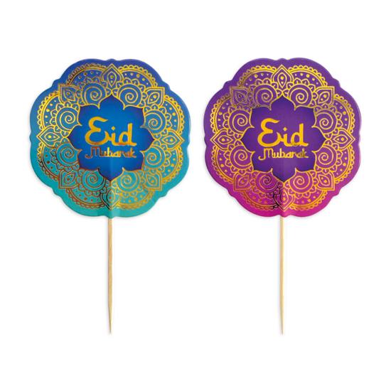 Eid Mubarak - Cocktail Prikkers - 12 stuks 
