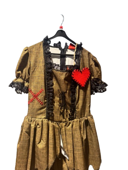 Tweedekans - Vodoo jurk - Bruin - XL