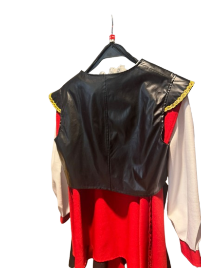 Tweedekans - Musketier Jurk  - Zwart- M