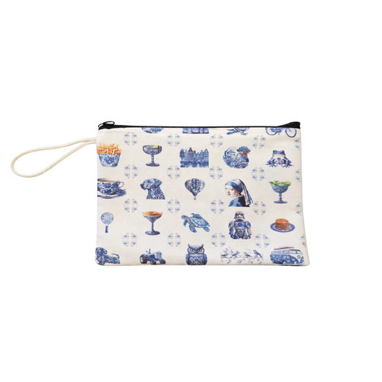 Make-up Tas - Delfs Blauw - Holland &ndash; Toilettas