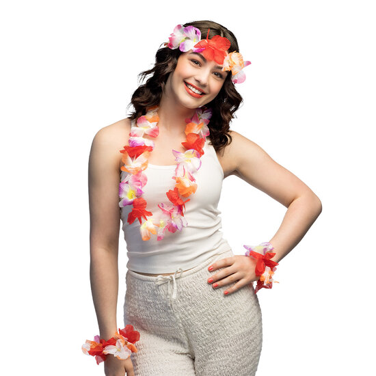 Hawaii Set Sunshine - Strandfeest Festival - 4-delig - Assorti