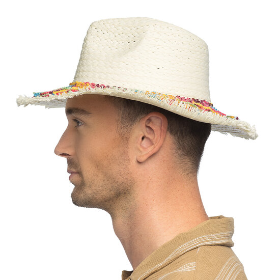 Hawaii Hoed Bohemian - Strandfeest - Volwassenen