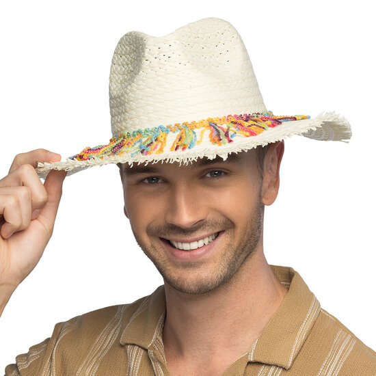 Hawaii Hoed Bohemian - Strandfeest - Volwassenen