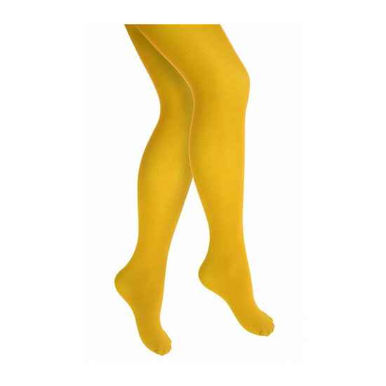 Panty Geel - Nylon - Kinderen