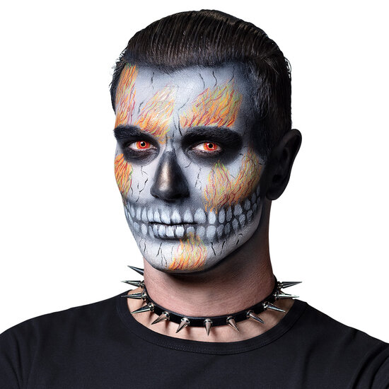 Punk Halsband Spike - Punk en Aso - Verstelbaar