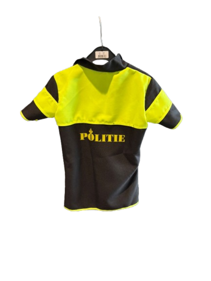 Tweedekans - Politie pak - Zwart -  128