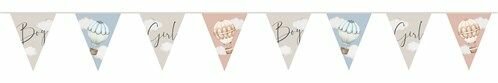 Vlaggenlijn - Baby Balloons - Gender Reveal - 6 meter