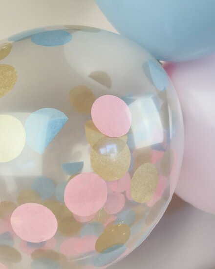 Ballonnen - Baby Balloons - Gender Reveal - 6 stuks