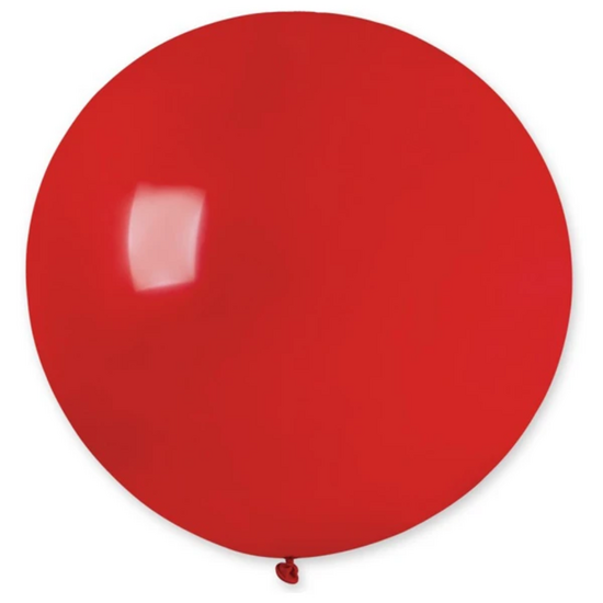 Topballon Latex - Rood - 80 cm 