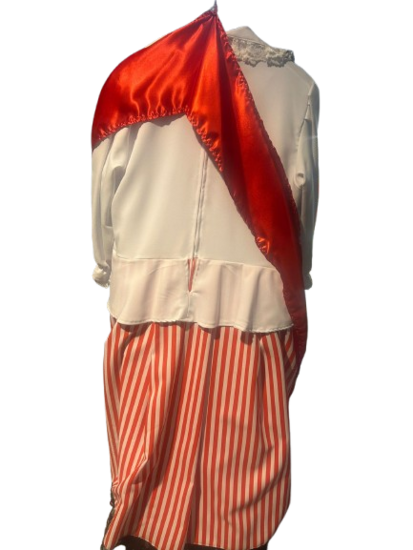 Tweedekans - clowns jurk  - L