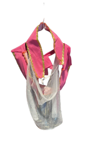 Tweedekans - 1001 Arabic top  - One Size - Roze