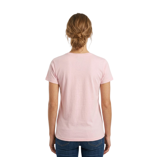 T-shirt - I Love Arnhem - Roze - Dames