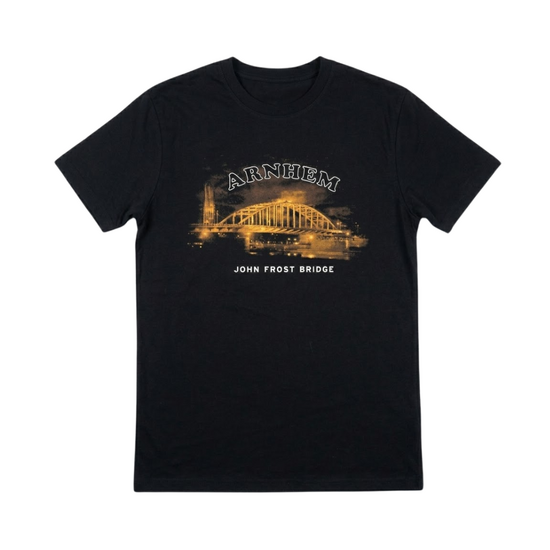 T-shirt Arnhem - John Frost Brug Bij Nacht - Volwassenen