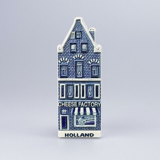 Koelkastmagneet - Polystone - Cheese Factory - Holland