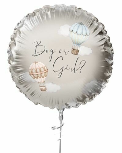Folieballon - Baby Balloons Gender Reveal  - 45 cm - Helium- en Luchtvulling