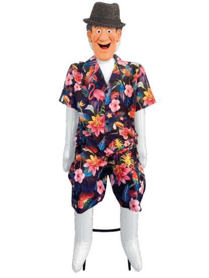 Opblaaspop Abraham /Sarah &ndash; 140 cm - 50e Verjaardag