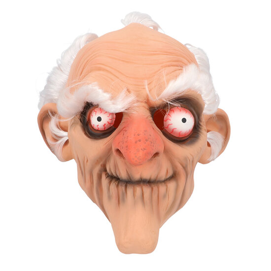 Masker Grumpy - Latex Masker Opa - Volwassenen