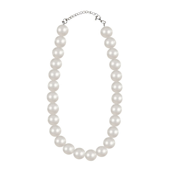 Parelketting Marilyn Wit - Jaren 20 Great Gatsby