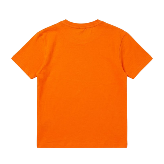 Holland  T-shirt Embossed Oranje - Leeuw EK/WK  - Kinderen