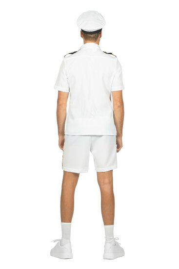 Marinier Wit - Overhemd met Korte Broek - Matroos