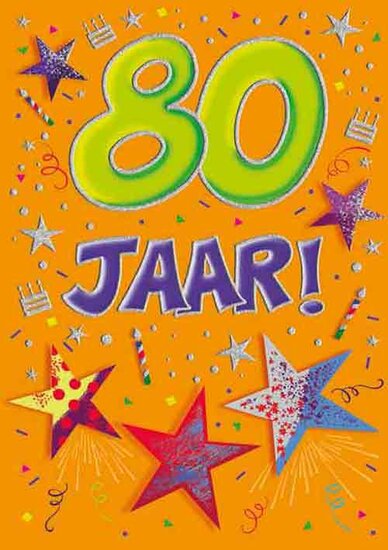 Verjaardagskaart That funny age 80 jaar C