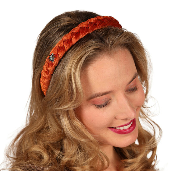 Oktoberfest Haarband Alpentraum - Oranje