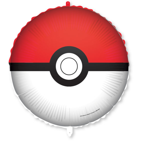 Folieballon - Pokemon Pokeball - 45 cm - Helium- en Luchtvulling