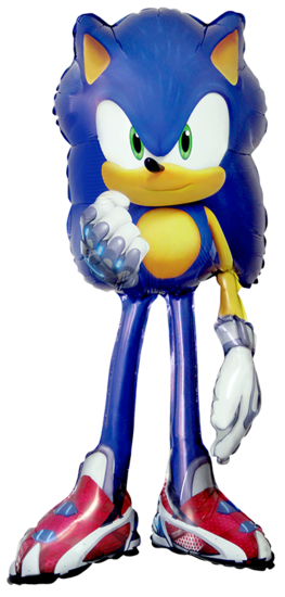 Folieballon - Sonic - 91 cm - Helium- en Luchtvulling