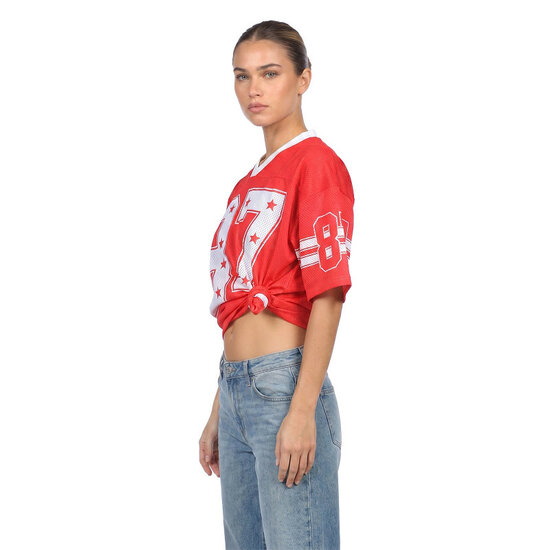 Oversized Ijshockeyshirt - Jersey - Rood - Volwassenen
