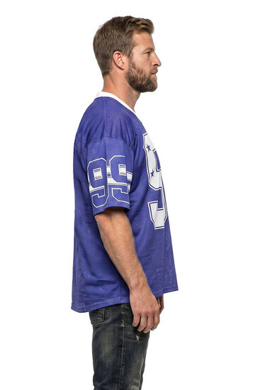 Oversized Ijshockeyshirt - Jersey - Blauw - Volwassenen