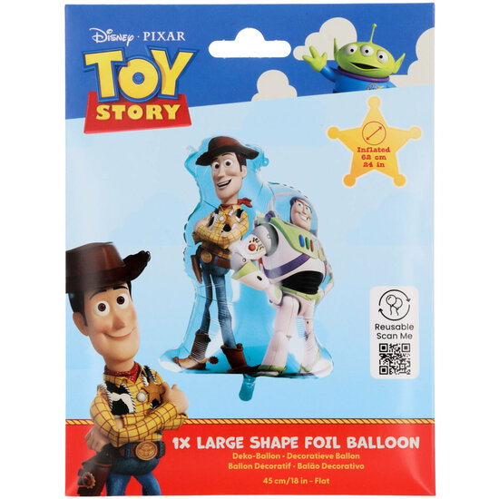 Folieballon Large Shape - Toy Story - Helium- en Luchtvulling