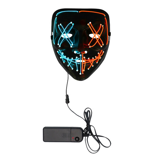Halloween - Masker Killer Smile - LED Licht - Horror Masker 