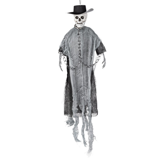 Halloween Hangdecoratie - Skelet Kolonist - 40 cm - Assortiment