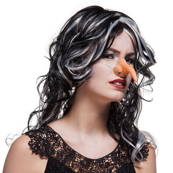 Heksenneus - Naturel - Rubber - Halloween