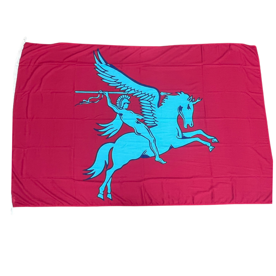 Airborne - Vlag Pegasus - 200 x 300 cm