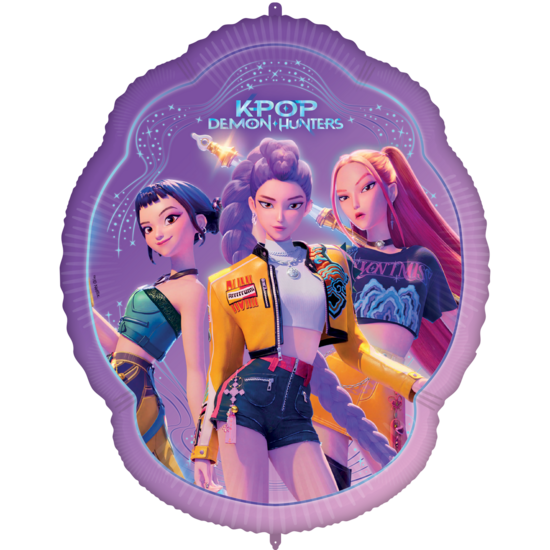 Folieballon - K-POP Demon Hunters - 75 cm - Helium- en Luchtvulling