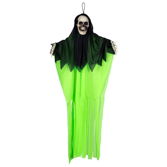 Halloween Hangdecoratie - Skelet Neon Spook - Assorti