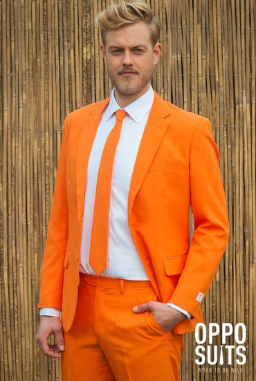 Opposuits oranje