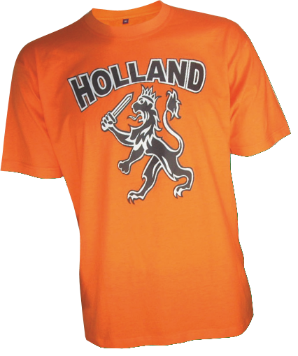 T-shirt oranje holland