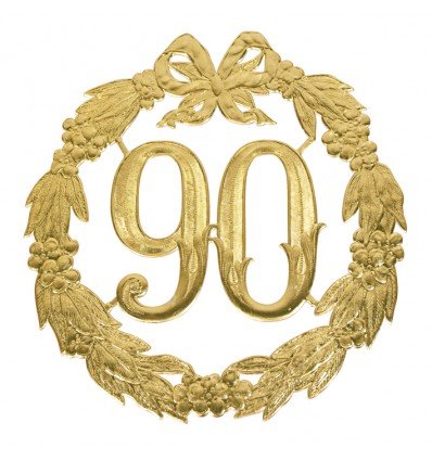 Lauwerkrans goud 90 jaar