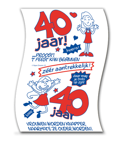 Toiletpapier 40 jaar